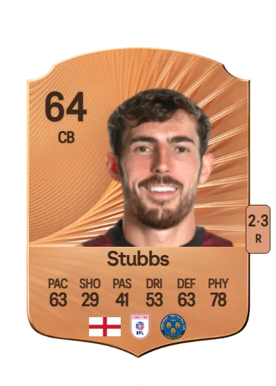 Sam Stubbs card