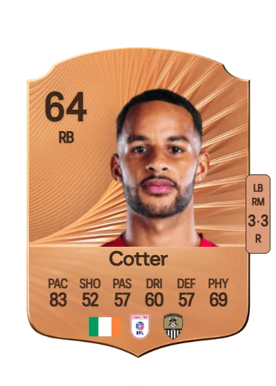 Barry Cotter card