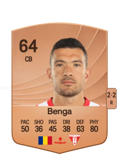 Alexandru Benga card