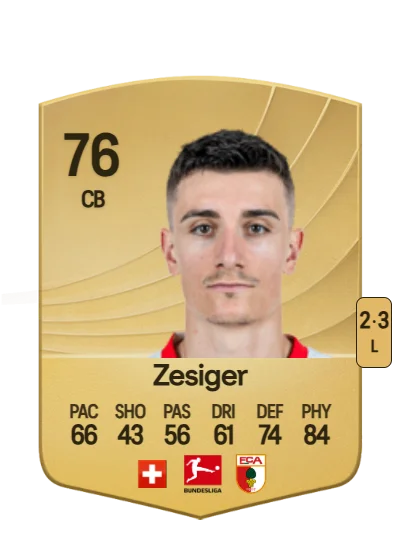 Cédric Zesiger card