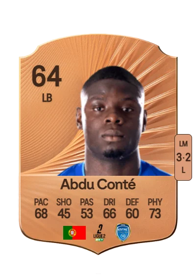 Abdu Cadri Conté card