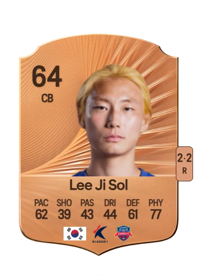 Ji Sol Lee card