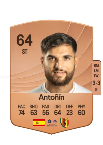 Antonio Cortés Heredia card