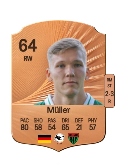 Sebastian Müller card