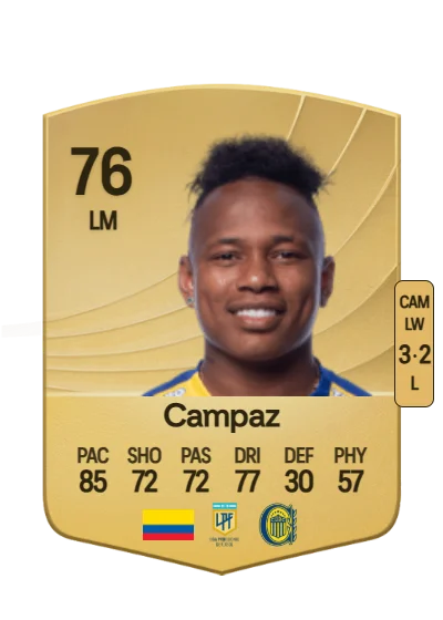 Jaminton Campaz card