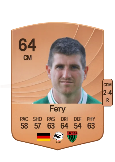 Kevin Fery card