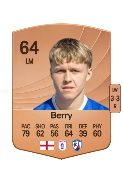 James Berry card