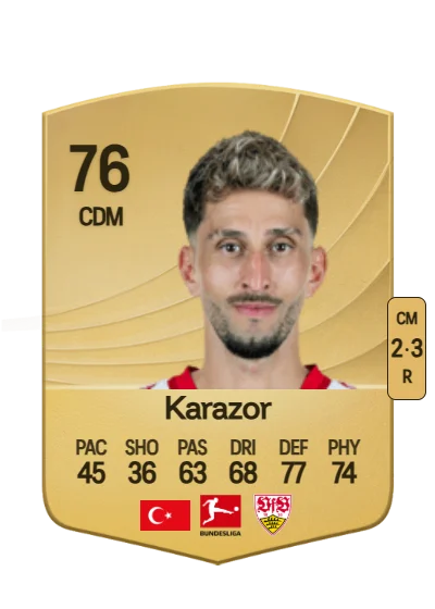 Atakan Karazor card