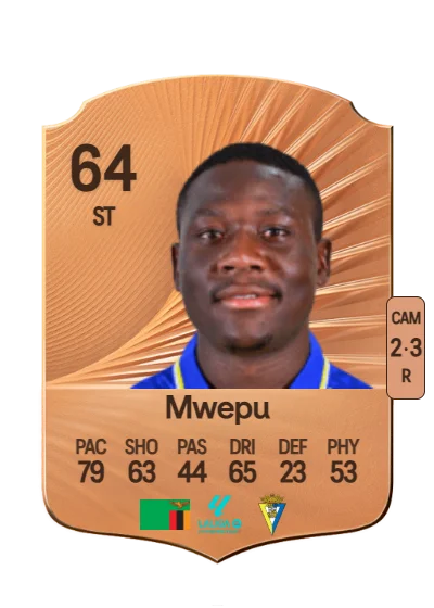 Francisco Mwepu card