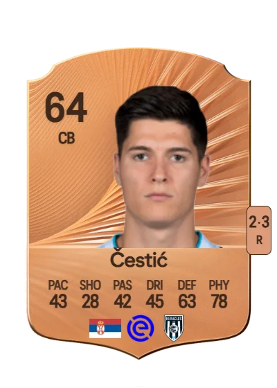 Sava-Arangel Čestić card