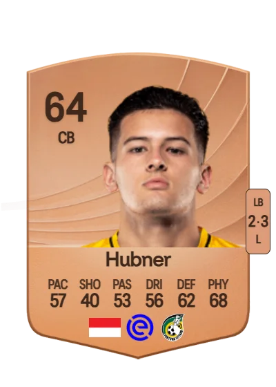 Justin Hubner card
