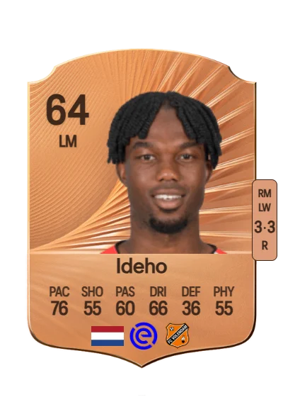 Joel Ideho card