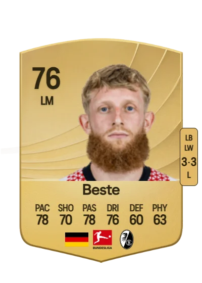 Jan-Niklas Beste card