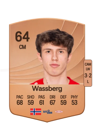 Niklas Jensen Wassberg card