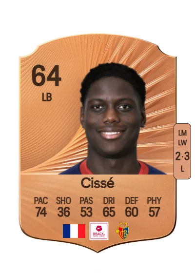 Moussa Cissé card