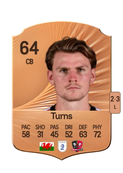 Ed Turns card