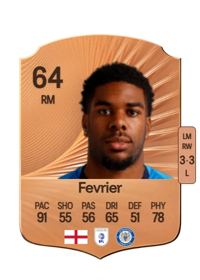 Jayden Fevrier card