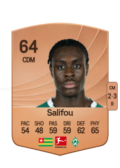 Dikeni Salifou card