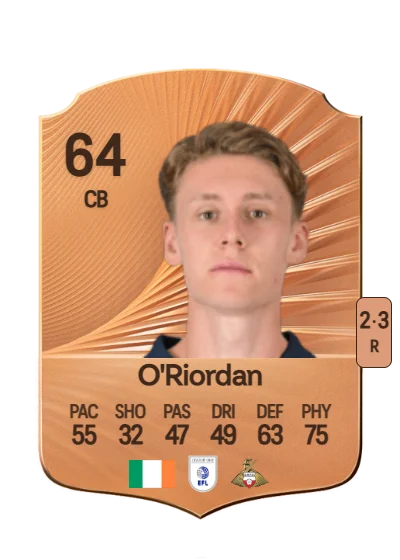 Connor O'Riordan card