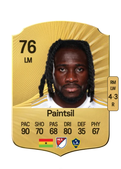 Joseph Paintsil card