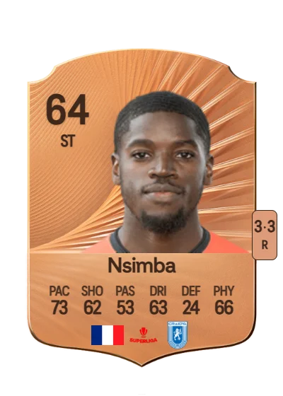 Steven Nsimba card