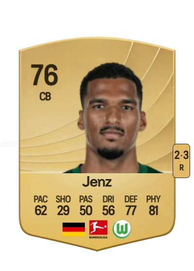 Moritz Jenz card