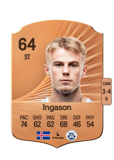 Kristall Máni Ingason card