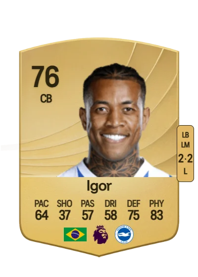 Igor Julio dos Santos de Paulo card