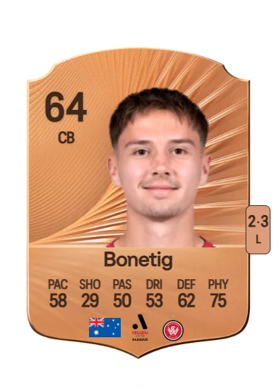 Alex Bonetig card
