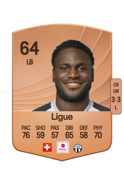 Calixte Paul Ligue card