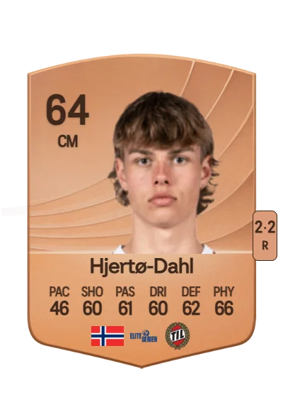 Jens Hjertø-Dahl card
