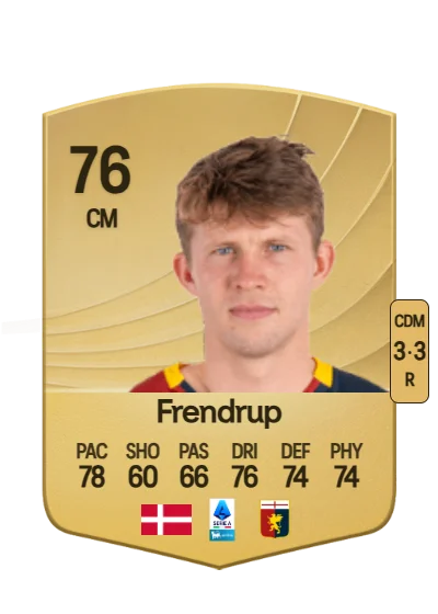 Morten Frendrup card