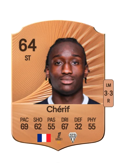 Sidiki Chérif card