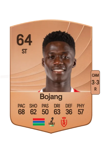 Adama Bojang card
