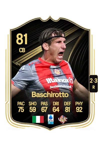 Federico Baschirotto card