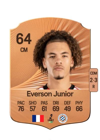 Everson Junior Pereira da Silva card