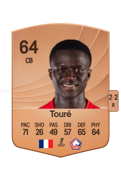 Ousmane Touré card