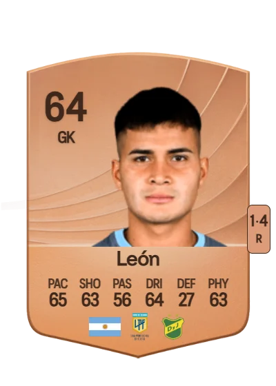 Roberto León card