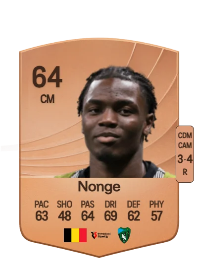 Joseph Nonge card