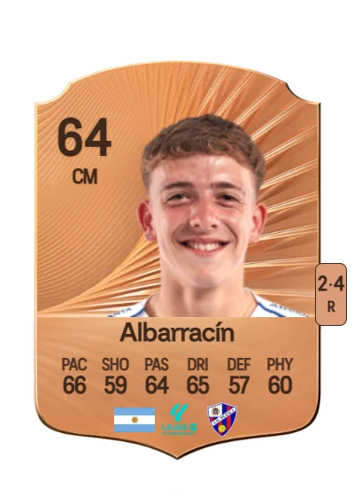 Gustavo Albarracín card