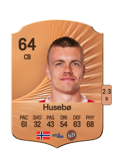 Jens Berland Husebø card