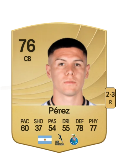 Nehuén Pérez card