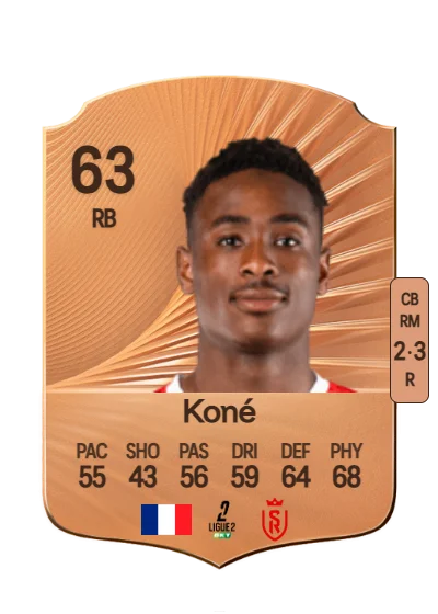 Abdoul Koné card