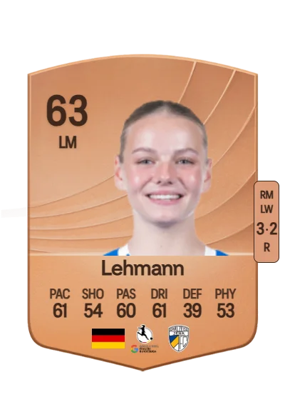 Hannah Lehmann card