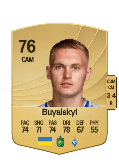 Vitaliy Buyalskyi card