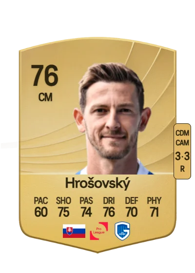 Patrik Hrošovský card