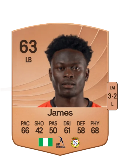 Isaac James card
