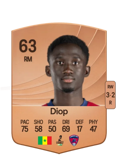 Ousmane Diop card