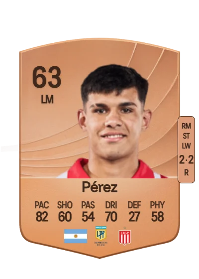 Fabricio Pérez card
