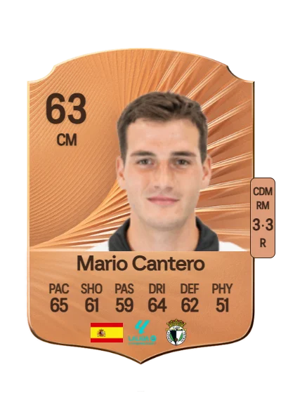 Mario Cantero Mariño card